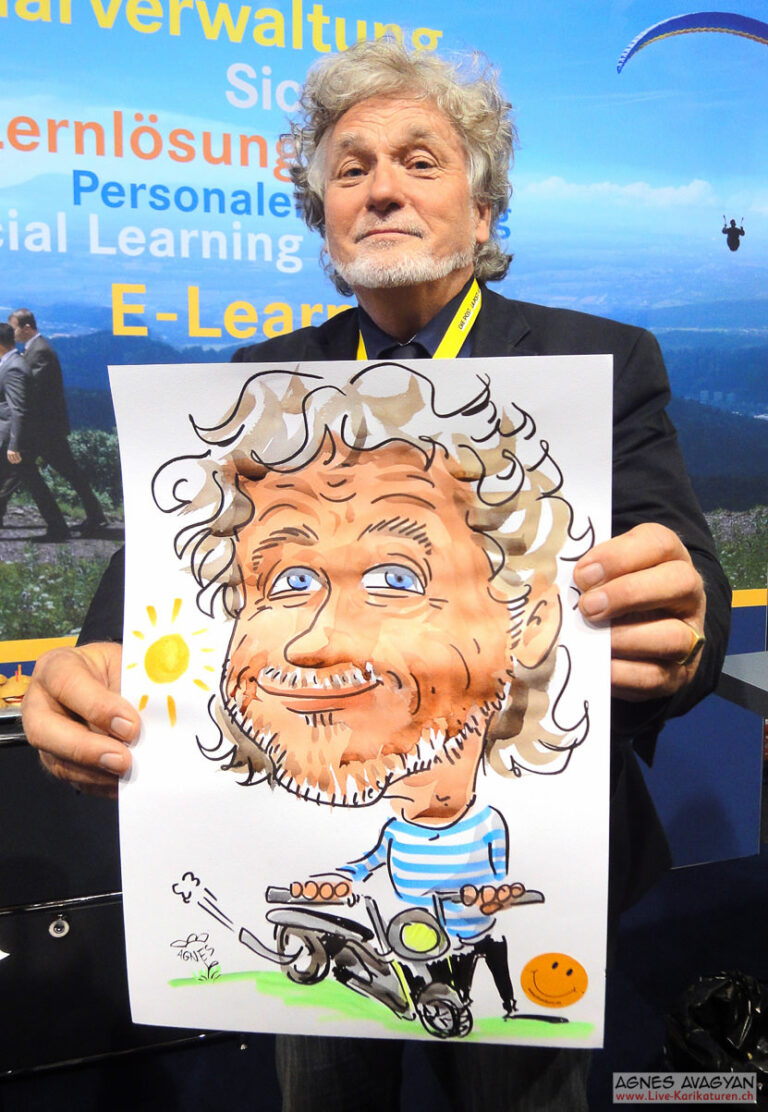 Alleinunterhalter, Unterhaltung, Kunst, Kunsthandwerk, Firmenevent, Geschaeftsessen, Geburtstag, Hochzeit, Firmenevent, Geschenkidee, Hochzeit, Jubilaeum, Kuenstler, Live Karikaturist, Pensionierung, Messeanimation, Portraitbild zeichnen, Showkuenstler, E